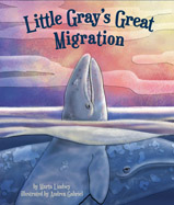 Little Gray loved his lagoon and 
didn’t want to migrate north to a 
food-filled sea. What happens 
along the way and how does 
Little Gray save his mother’s life?
