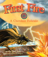A retelling of a Cherokee 
pourquoi folktale to explain 
how we got fire and why 
some animals look the way 
they do. 