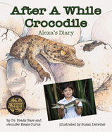 As a school project, Alexa raises 
an American Crocodile named 
Jefe. Alexa brings him chicken 
and frogs to eat, and measures 
his growth. Soon he will be big 
enough to return to the wild.