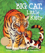 Tiger lives in the jungle but Tiggy 
lives on the porch. What are the 
differences between the largest 
wild cats and our small domestic 
companions? What are the 
similarities?  