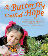 A photographic journal of a 
mother-daughter team caring 
for a monarch from caterpillar, 
through the chrysalis stage, and 
then the beautiful butterfly. 