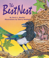 Maggie Magpie patiently explains 
how to build a nest. This clever 
retelling of an old English folktale 
teaches the importance of 
careful listening.